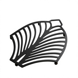 Silicone Leaf Trivet Heat Resistant <b>Non</b> <b>Slip</b> Table <b>Mat</b> Protective Pad for Pots - Product Image 4