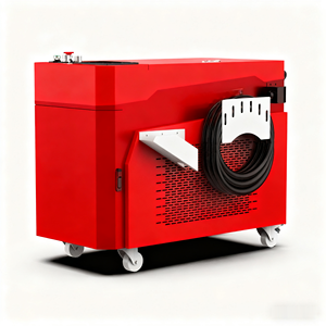 Máquina de limpieza láser de pulso portátil de 500W, máquina de limpieza láser para eliminación de óxido de superficie de Metal, limpieza de pintura de pared de madera - Product Image 6