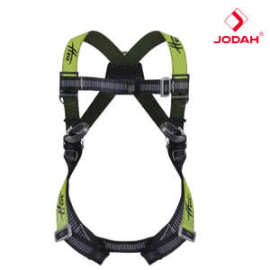 Ceinture de sécurité intégrale JODAH à double corde, en polyester haute résistance, avec boucle à connexion rapide en alliage d'acier, longueur réglable - Product Image 2
