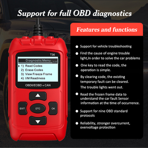 T36 OBD2 Automotive <strong>Scanner</strong> Read &amp; Erase Fault <strong>Codes</strong> - Product Image 4