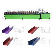 LIMING Fullauto Machine de formage de rouleaux de goujons et chenilles pour cloisons sèches Gypse Cloisons sèches Paitition Frame Manufacturing C U Profiles Machine