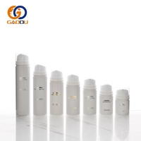 Flacon pompe sans air en plastique, conteneur cosmétique sous vide, distributeur rechargeable de sérum et lotion, soin de la peau, crème visage de voyage, couleur personnalisée