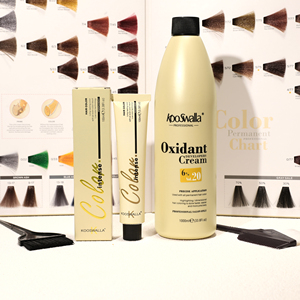 Coloration pour salon professionnel bio avec marque privée couleur permanente pour cheveux crème - Product Image 1