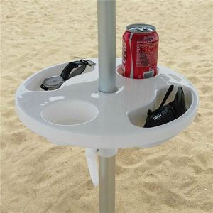 Accesorio para Mesa de Billar, Portavasos, Mini Bandeja Plegable Portátil de Plástico para Sombrilla de Playa - Product Image 4
