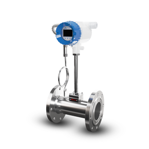 Débitmètre numérique pour air comprimé, gaz et eau, en acier inoxydable SS304 SS316L, PN40 bars, avec raccord à bride fileté, OEM - Product Image 2