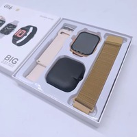 Nuevo Reloj Inteligente G16 2026 con Doble Correa, Montre Connecte/Reloj Inteligente, Llamadas, Mensajes, Podómetro para Deportes y Uso Diario