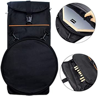 Sacs de rangement pour tambour ou pastilles, sacs à dos, valises de transport, à bandoulière pour batterie de 12 et 8 pouces