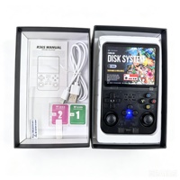 Console de jeu portable R36S Android, écran rétro arcade de 3,5 pouces, jeux vidéo gratuits, double joystick, batterie 3500 mAh, manette de jeu
