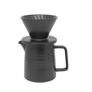 Vente en gros de goutteur de café en céramique <span class=keywords><strong>filtre</strong></span> goutte à goutte à café style moteur verser sur goutteur infuseur manuel - Product Image 1