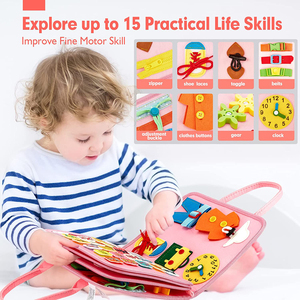 Produits tendance <span class=keywords><strong>2023</strong></span> jouets personnalisés pour enfants planche occupée en feutre sensoriel éducatif pour les tout-petits <span class=keywords><strong>livre</strong></span> de planche occupée Montessori pour les enfants - Product Image 6