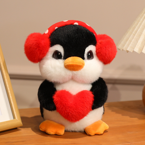 Nuevo Peluche de Pingüino con Adorable Animal de Peluche Relleno de Algodón PP para Niños, Muñeco de Peluche para Compañía - Product Image 3