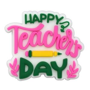 Accesorios Decorativos para Zapatos de PVC, Adornos para Mochilas Escolares, Suministros Escolares, Hebillas para Zapatos, Regalo para el Día del Maestro - Product Image 6