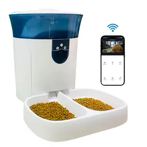 The best-selling hot products in 2023 New arrivals Double bowl animal video Cat camera Dog wifi smart pet feeder