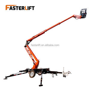 Yeni Elektrikli Hidrolik Çekilebilir Örümcek Bomlu Platform Eklemli Teleskopik Uzaktan Kumandalı Hava Çalışma Platformu - Product Image 1