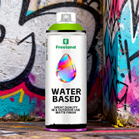 Peinture en aérosol professionnelle à base d'eau - Résistante à la chaleur, finition mate pour l'automobile et la machinerie
