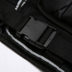 Chaleco Ligero Negro para Correr, Entrenamiento al Aire Libre, Chaleco con Peso Ajustable, Equipo de Ropa con Bolsa de Arena - Product Image 3