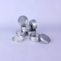 Boîte en métal personnalisée Latas para velas Boîte d'emballage Bougies de soja à bouchon vissé Petite boîte de conserve Pot en aluminium Récipient en métal rond