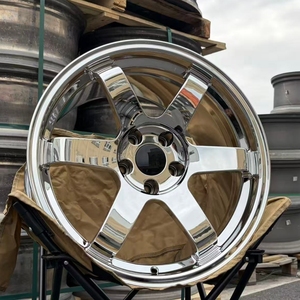Rines Forjados de Aluminio Ligero <span class=keywords><strong>TE37</strong></span> SL de 6 Radios Cromados 18X9.5 5X114.3 5x112 5x120 para Autos JDM y Europeos - Product Image 4