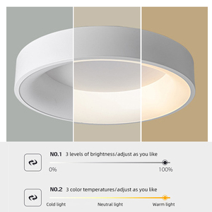 Lampadario Moderno a <span class=keywords><strong>LED</strong></span> in Plastica con Controllo Dimmerabile per Illuminazione Interna del Soggiorno - Product Image 6