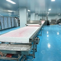 Aérateur continu, guimauve sandwichée, guimauve au chocolat, gamme de produits