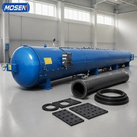 Autoclave de vulcanisation de caoutchouc industriel Mosen pour semelles de chaussures, tuyaux et rouleaux en caoutchouc avec système de cuisson à la vapeur automatique
