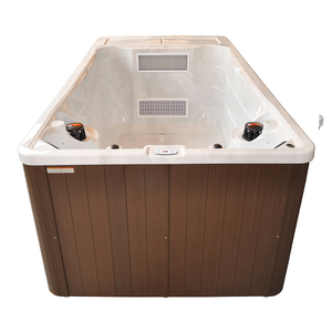 Piscina de Hidromasaje Exterior Climatizada Personalizada DSL <span class=keywords><strong>para</strong></span> 3 Personas |   <span class=keywords><strong>Jacuzzi</strong></span> de Burbujas Acrílico Sobre Suelo con Hidromasaje - Product Image 2