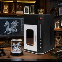 Machine de gravure laser 3D sur cristal pour portraits photo, graveur de verre, cadeau souvenir, artisanat, studio, conception personnalisée, boutique de détail