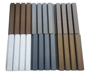 Best Price 3D Fluted Wall Panel WPC Building Materials Premium Wall Panels Boards