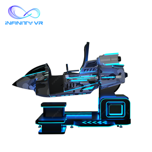 Simulador de Vuelo y Combate <span class=keywords><strong>VR</strong></span> Infinity <span class=keywords><strong>VR</strong></span> Thunder Fighter F2, Cabina de Avión de Combate, Juego de Arcade para Interiores y Exteriores para Parques de Diversiones - Product Image 2