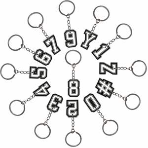 <b>Custom</b> Logo 3D Promotional Number Personalized Soft Rubber PVC <b>Keychain</b> with <b>Custom</b> Color & Size Portable USA Mairun Brand - Product Image 5