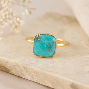 Anello dal Design Minimalista Quadrato, Anello di Moda per Donne, Accessorio Elegante per le Dita, Anello Semplice e Distintivo - Product Image 3