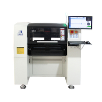 Machine d'assemblage de PCB à grande vitesse WS-8Y 8 têtes Machine de sélection et de placement de placement SMT entièrement automatique pour la ligne de production Smd LED