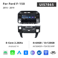 Autoradio Android 13,1 pouces pour Ford F150 F250 F360 F450 2015-2019 CarPlay Caméra 360° GPS Écran tactile Lecteur multimédia