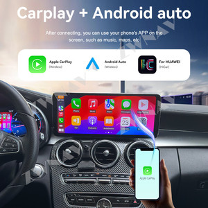 Zwnav Android 13 Carplay Đối Với Mercedes Benz GLC C W205 GLC X205 2015 2019 Xe Đài Phát Thanh GPS Navigation Đa Phương Tiện Máy Nghe Nhạc Xe Stereo - Product Image 4