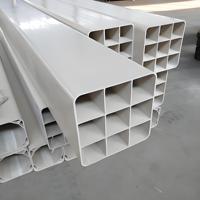 Tuyau en grille PVC pour fibre optique souterraine, 9 ou 4 trous, structure intégrée, durable, haute résistance, couleur personnalisée, fourni par l'usine
