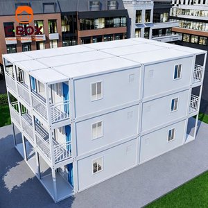 Cbox Venta al por Mayor de Paneles Sándwich Prefabricados para Apartamentos, Residencia Moderna de 3 Pisos, Unidades Habitacionales, Casa Contenedor Desmontable - Product Image 5