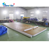 Couverture en bois Pvc gonflable flottant ponton quai plate-forme d'eau pour la natation et le camping avec quai gonflable SUP