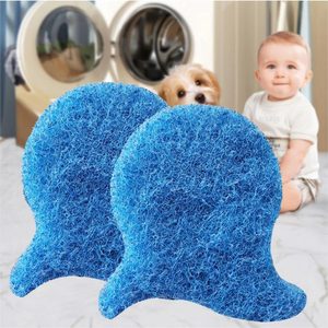 Blanchisserie t éponge d'<span class=keywords><strong>épilation</strong></span> réutilisable joint bleu filtre outil antibactérien léger forme d'animal utilisation de bain - Product Image 5