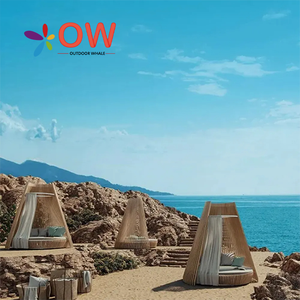 Tumbona de Playa para Todo Clima, Muebles de Patio de Aluminio con Toldo para Exteriores, Impermeable, de Secado Rápido, <span class=keywords><strong>Silla</strong></span> de Playa, <span class=keywords><strong>Silla</strong></span> de <span class=keywords><strong>Piscina</strong></span> - Product Image 2