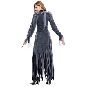 Nuevo Disfraz de Halloween de Novia Fantasma Zombi para Mujer, Disfraz de Vampiresa y Demonio para Carnaval, Fiesta y Espectáculo - Product Image 3