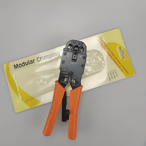 <span class=keywords><strong>Pince</strong></span> <span class=keywords><strong>à</strong></span> <span class=keywords><strong>sertir</strong></span> Peaktop RJ11 RJ12 <span class=keywords><strong>RJ45</strong></span> RJ50 avec fonctions de coupe et de dénudage pour câbles réseau LAN 6P 8P 10P 6P 4P - Product Image 4