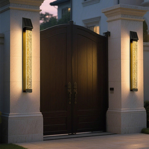 Yunduo Solaire Applique Murale Extérieure Étanche IP65 Jardin Décoration <span class=keywords><strong>Led</strong></span> Applique Murale pour Balcon <span class=keywords><strong>Terrasse</strong></span> Cour Villa - Product Image 3
