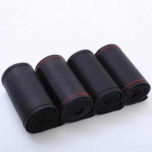 Housses <span class=keywords><strong>de</strong></span> volant universelles en cuir cousues à la main 38cm - Product Image 1