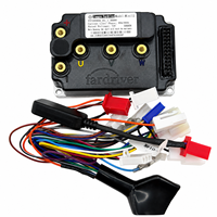Contrôleur de moteur pour trottinette électrique Fardriver MINI12 72260 48V-72V 80A DC à onde sinusoïdale, puissance de sortie 800-2000W, avec fonction de débogage et de programmation