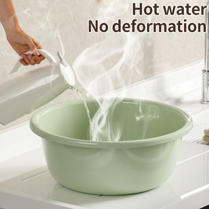 Bassin de lavage des pieds rond multifonctionnel pour la maison, grand bassin de lavage en <span class=keywords><strong>plastique</strong></span> SPA pour le nettoyage de la maison, coloré et pratique - Product Image 4