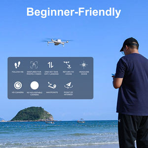 Kit de drone professionnel STARTRC 4K pour photographie aérienne avec caméra HD, télécommande et positionnement GPS - Product Image 4