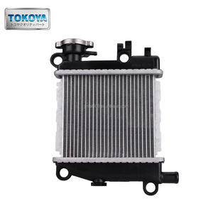 Radiatore serbatoio acqua moto <span class=keywords><strong>per</strong></span> Yamaha LUViAS 125 Scooter parti del sistema di raffreddamento ad acqua nucleo in alluminio - Product Image 5