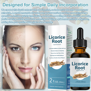 Гибкий, чтобы смешать с вашими любими напитками, жидкий экстракт корня солодки, капли корня солодки - Product Image 2