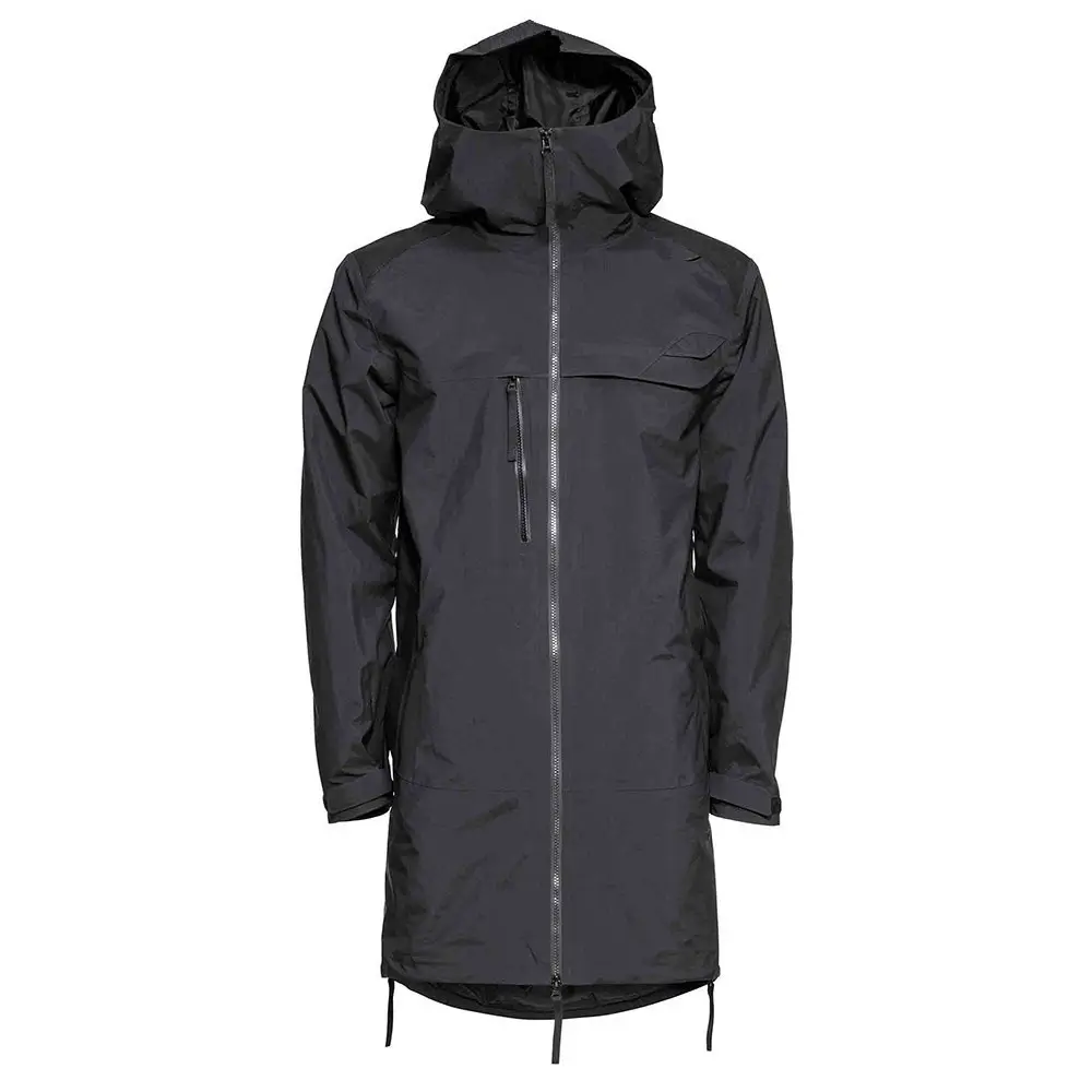 Men Parka Trench Coat Outdoor Wear Waterproof Zipper Hoodie Waterproof Jacket