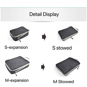 Cubos Compresibles <span class=keywords><strong>de</strong></span> Nailon para Empacar con Logo Personalizado y en Stock - Bolsas Organizadoras <span class=keywords><strong>de</strong></span> Viaje con Cierre para Almacenamiento <span class=keywords><strong>de</strong></span> Equipaje - Product Image 4